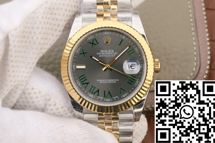 EW M126333-0020 Datejust Factory Yellow Rolex Gold 0522